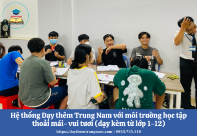 Review trung tâm luyện thi đại học Trung Nam
