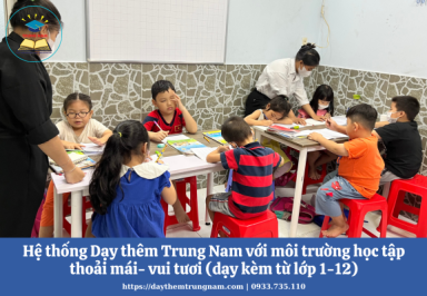 Dạy kèm báo bài tiểu học tại Trung Nam