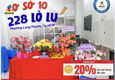 Tưng bừng Cơ sở 10 - Lò Lu