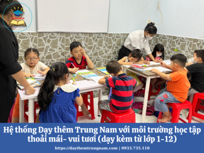 Dạy kèm báo bài tiểu học tại Trung Nam