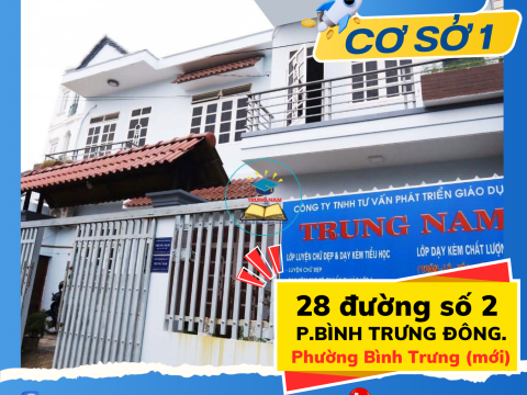CƠ SỞ 1 NGUYỄN DUY TRINH
