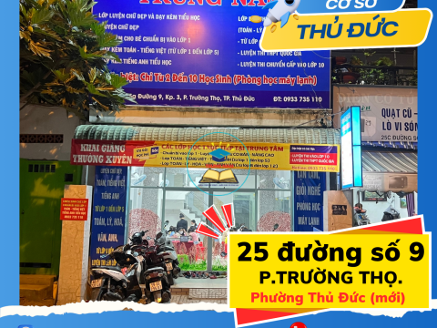 CƠ SỞ THỦ ĐỨC